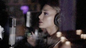 Ariana Grande Is Meticulous In The Studio In A ‘Positions’ Behind-The-Scenes Clip