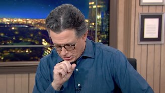 Stephen Colbert Had The Appropriate Reaction To Matt Gaetz Claiming Trump Called Him While He Was In ‘The Throes Of Passion’