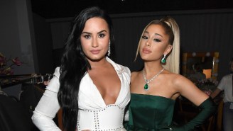 Ariana Grande And Demi Lovato Come Face-To-Face With The Devil On ‘Met Him Last Night’