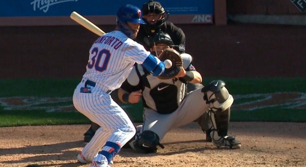 The Mets Won On A Walkoff Hit By Pitch On A Ball In The Strike Zone