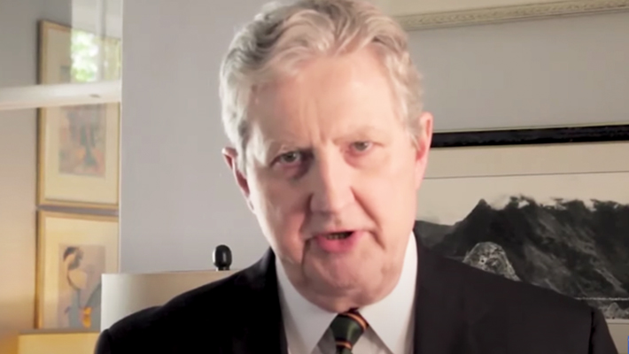 Here's GOP Senator John Kennedy Of Louisiana Singing 'Born Free' To Urge People To Get …