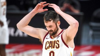 Kevin Love Apologized To The Cavs For Slapping The Ball In Frustration For A Turnover