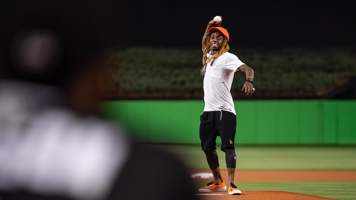 Lil Wayne Celebrates The New Baseball Season With 'Ball Game'