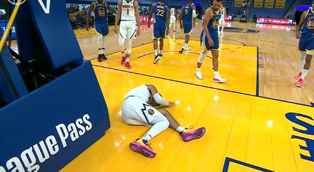 Jamal Murray Collapsed After Tearing His Left ACL Against GSW