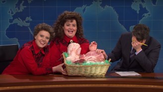 Kate McKinnon And Aidy Bryant Giggled Their Way Through An ‘SNL’ Sketch About Raw Meat