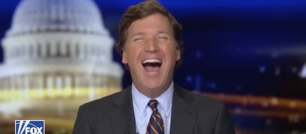 Tucker Carlson Had A Bizarre Meltdown When A Guest Dared Say Derek Chauvin Used ‘Excessive’ Force Tucker Carlson Had A Bizarre Meltdown When A Guest Dared Say Derek Chauvin Used ‘Excessive’ Force
