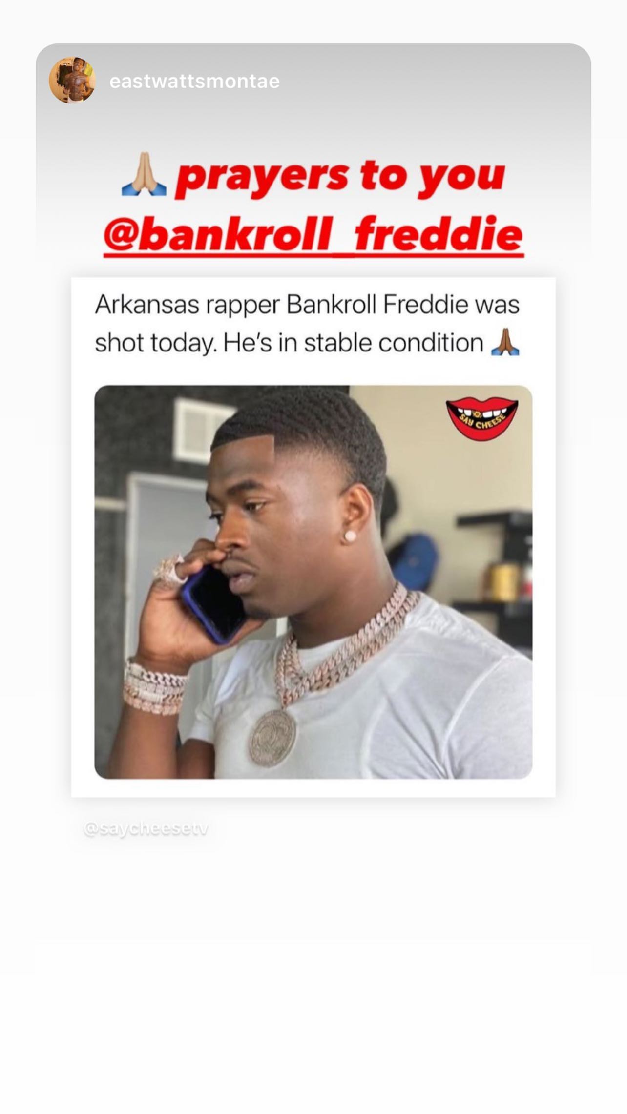 Bankroll Freddie Seemingly Confirms Reports He Was Shot – GoneTrending