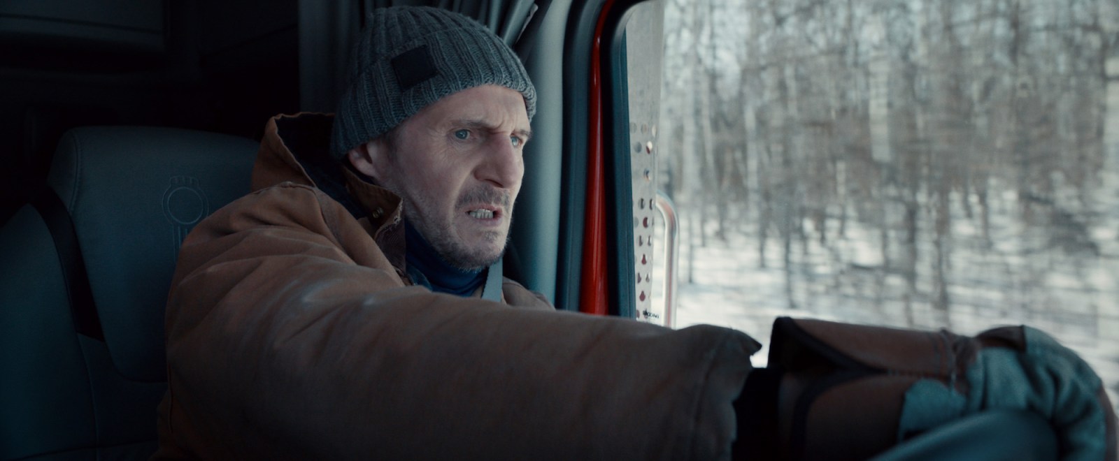 Liam Neeson stars in 'The Ice Road' (2021)