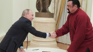 Newly Minted Russian Citizen Steven Seagal Is Doubling Down On His Love For Putin