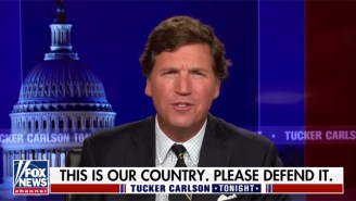Tucker Carlson Is Absurdly Warning That The U.S. Military Can’t Defend Against UFOs Because They’re Preoccupied With ‘Equality’