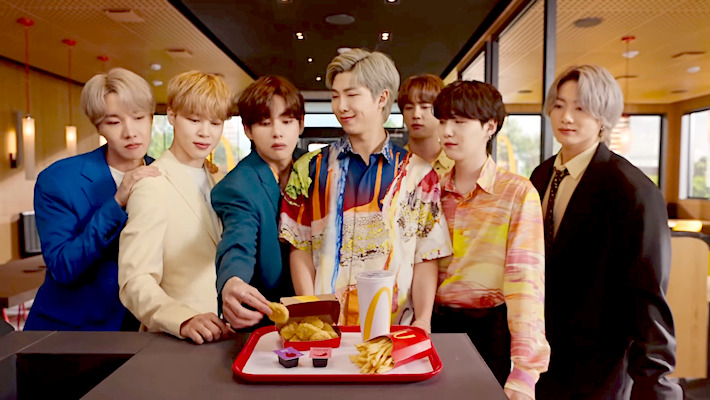 bts mcdonalds shirt stockx