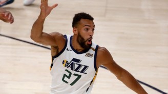 Rudy Gobert Tried To Flop While On The Bench After He’d Already Fouled Out Of The Game