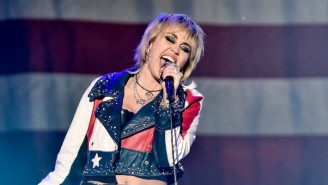 Miley Cyrus Performed The Entirety Of ‘Party In The USA’ With A Major Wardrobe Malfunction