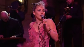 Miley Cyrus Covered Dolly Parton And Performed With The Kid Laroi On ‘SNL’
