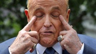 Rudy Giuliani Insists That He’s Not A Raging Alcoholic Despite His Reputation As A Raging Alcoholic