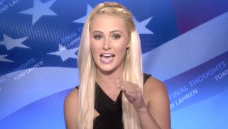 Tomi Lahren’s Busy Week Involved Being Called ‘Nazi Barbie’ And Someone Throwing Eggs At Her From An Apartment Building