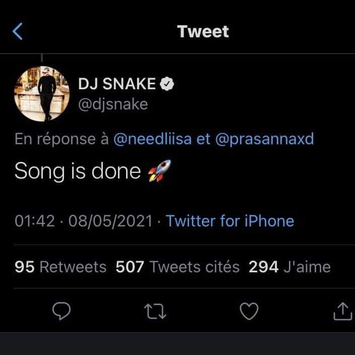 DJ Snake Bikin Lagu Sama Lisa BLACKPINK