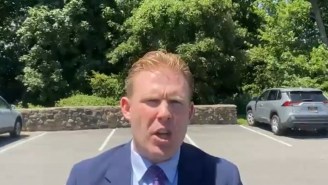 A Red-Faced Andrew Giuliani Was So Mad About His Daddy Being Disbarred That He Pulled Over On The Side Of A Freeway To Record A Rant To Post