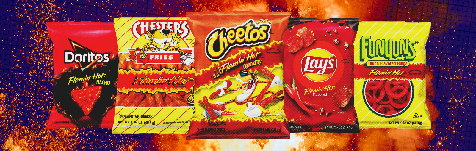 Ultimate Guide to Flamin' Hot Snacks: Which Brand Is the Hottest? -  Thrillist