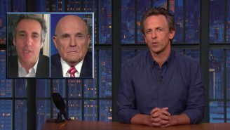 Seth Meyers Roasted Rudy Giuliani For His Now-Infamous Ukraine Phone Call