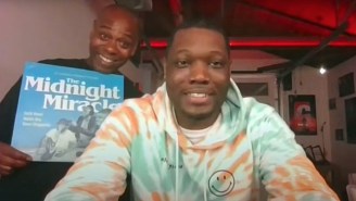 Dave Chappelle Couldn’t Stop Hijacking Michael Che’s Interview With Jimmy Kimmel
