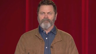 Nick Offerman Was Reduced To A ‘Quivering Puddle Of A Man’ While Saying Goodbye To Conan’s Show