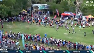 Watch This Insane 247-Foot Disc Golf Birdie To Force A Playoff At The World Championships
