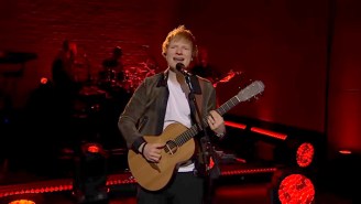 Ed Sheeran Starts His ‘Late Late Show’ Residency With The Debut Performance Of ‘Bad Habits’