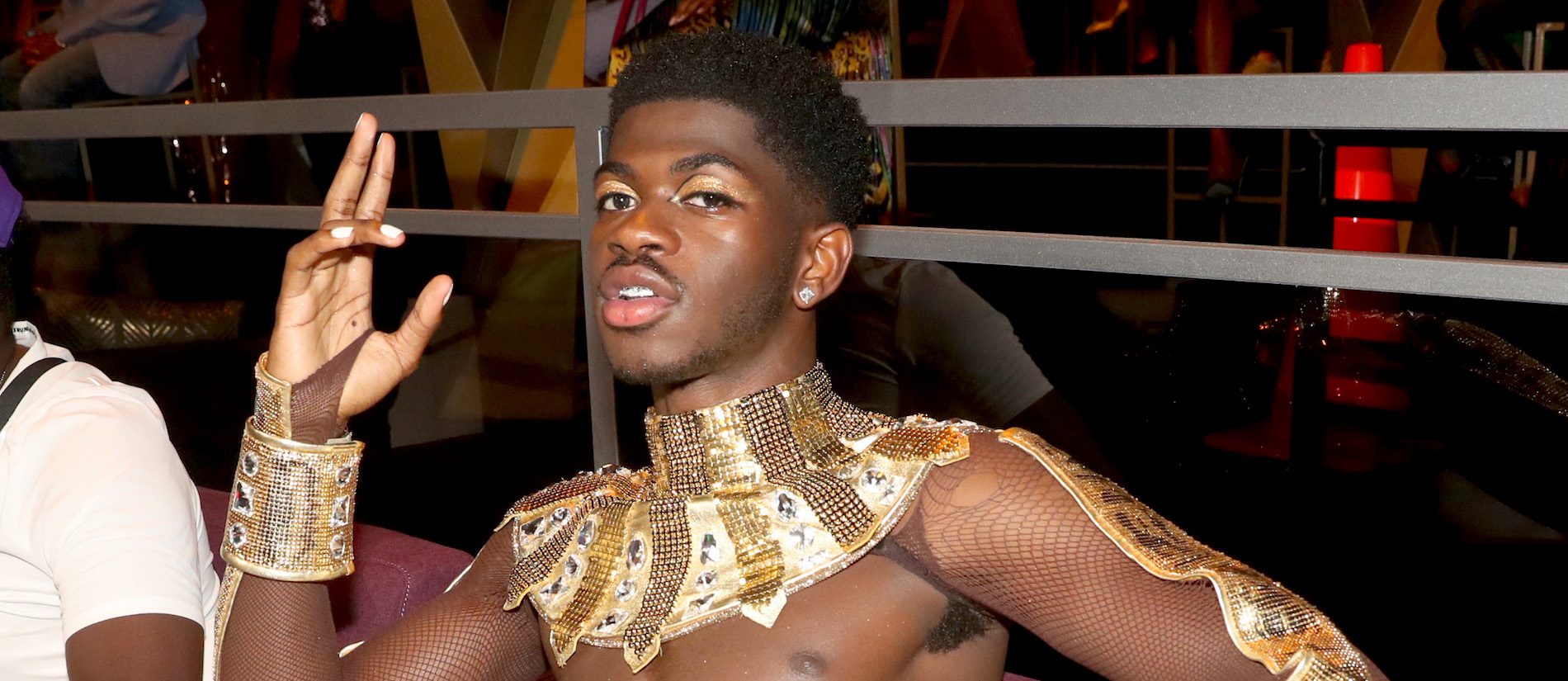 Lil Nas X Jokes Hell Follow His BET Award Kiss By Having Sex On Stage pic photo