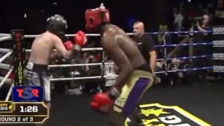 Lamar Odom Knocked Out Aaron Carter In Round Two Of Another Celebrity Boxing Match