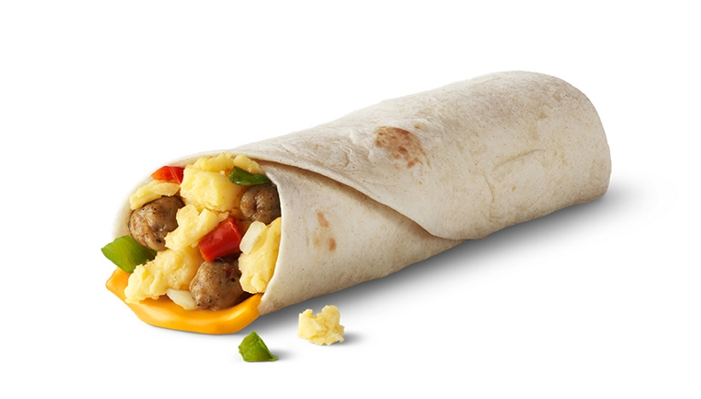 calories in a breakfast burrito mcdonald's