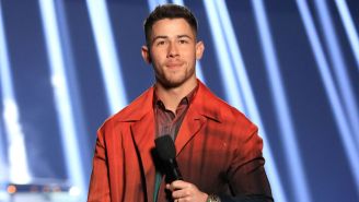 Nick Jonas Kept His Cool After Stumbling Into A Hole On Stage During The Jonas Brothers’ ‘The Tour’ In Boston