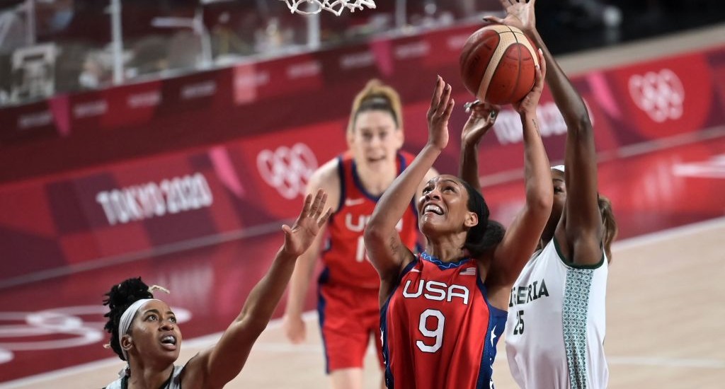 The Usa Women Held Off Nigeria For Their 50th Straight Olympic Win The Usa Women Held Off Nigeria For Their 50th Straight Olympic Win
