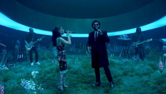 Ariana Grande And The Weeknd Link Up For A Visually Stunning Performance Of ‘Off The Table’