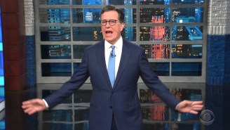 Stephen Colbert Is Shocked That He Finally Agrees With ‘Condom Stuffed With Baby Food’ Mitch McConnell On Something
