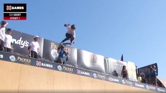 A 12-Year-Old Skateboarder Landed The First-Ever Vert 1080 Right In Front Of Tony Hawk At The X-Games