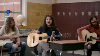Lucy Dacus Returns To Her Old School For A Classroom Tiny Desk Performance