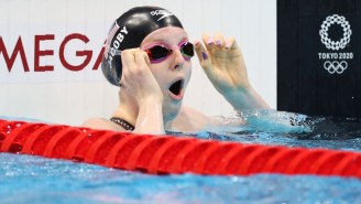17-Year-Old Alaskan Lydia Jacoby Pulled Off A Stunning Upset In The 100m Breaststroke