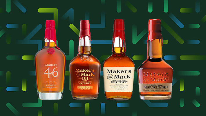 The Core Bottles Of Maker's Mark Bourbon Whisky, Ranked