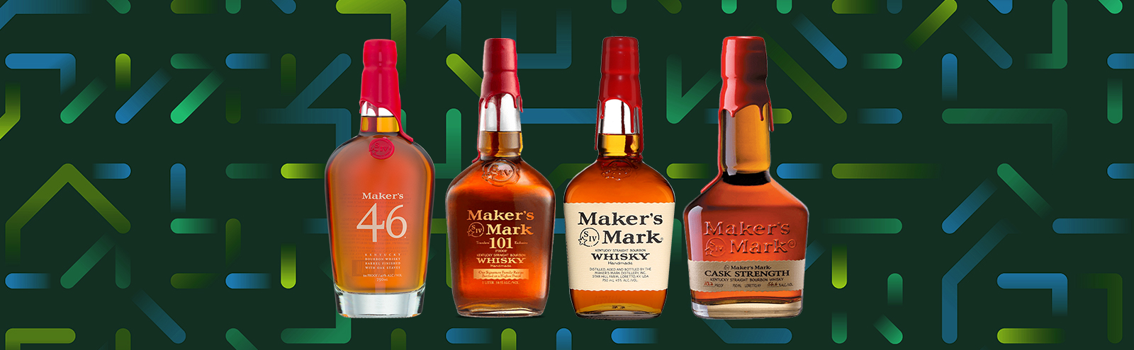 The Core Bottles Of Maker's Mark Bourbon Whisky, Ranked