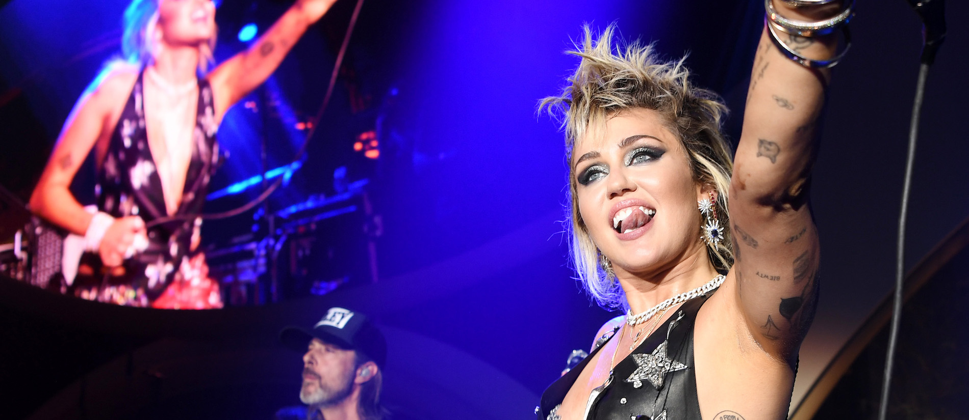 Miley Cyrus’ RockHeavy Lollapalooza Set Featured A Billy Idol