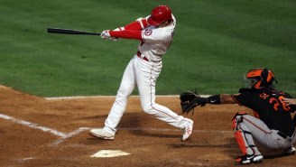 Shohei Ohtani Became The First MLB Player To Get To 30 Home Runs With A Big Opposite-Field Smash