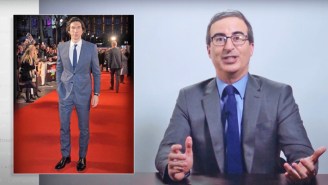 ‘Last Week Tonight’ Couldn’t Resist An Emergency Announcement About The Shirtless Adam Driver Ad Campaign