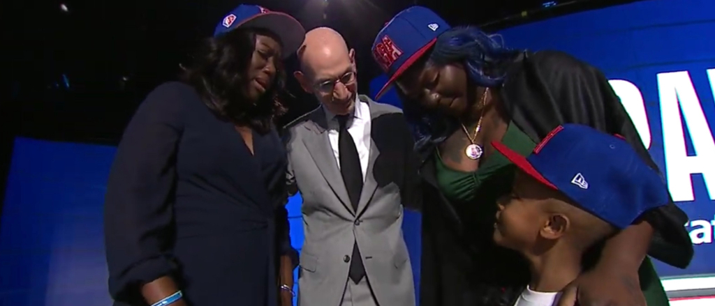 The NBA Honored Terrence Clarke At The 2021 NBA Draft ...