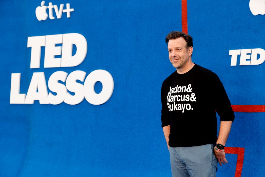 Ted Lasso's Jason Sudeikis Shows Supports for English Soccer Players