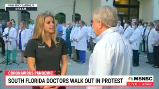 Doctors In Florida Are Walking Out In Protest Over The Avalanche Of Unvaccinated COVID Patients Flooding Their Hospitals