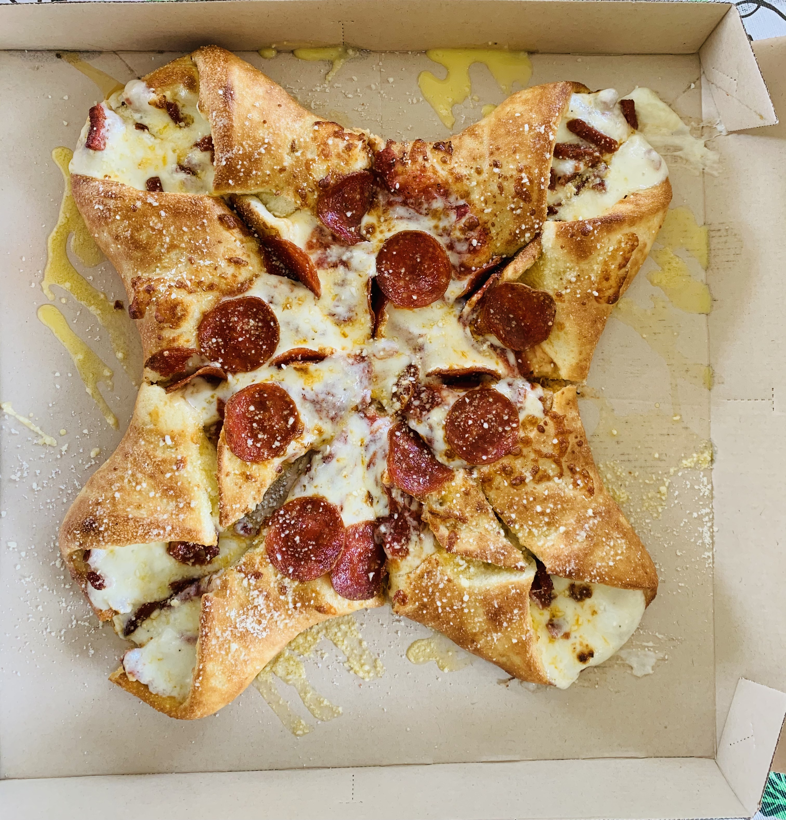 New pizza and calzone hybrid from Little Caesars features four kinds of  meat 