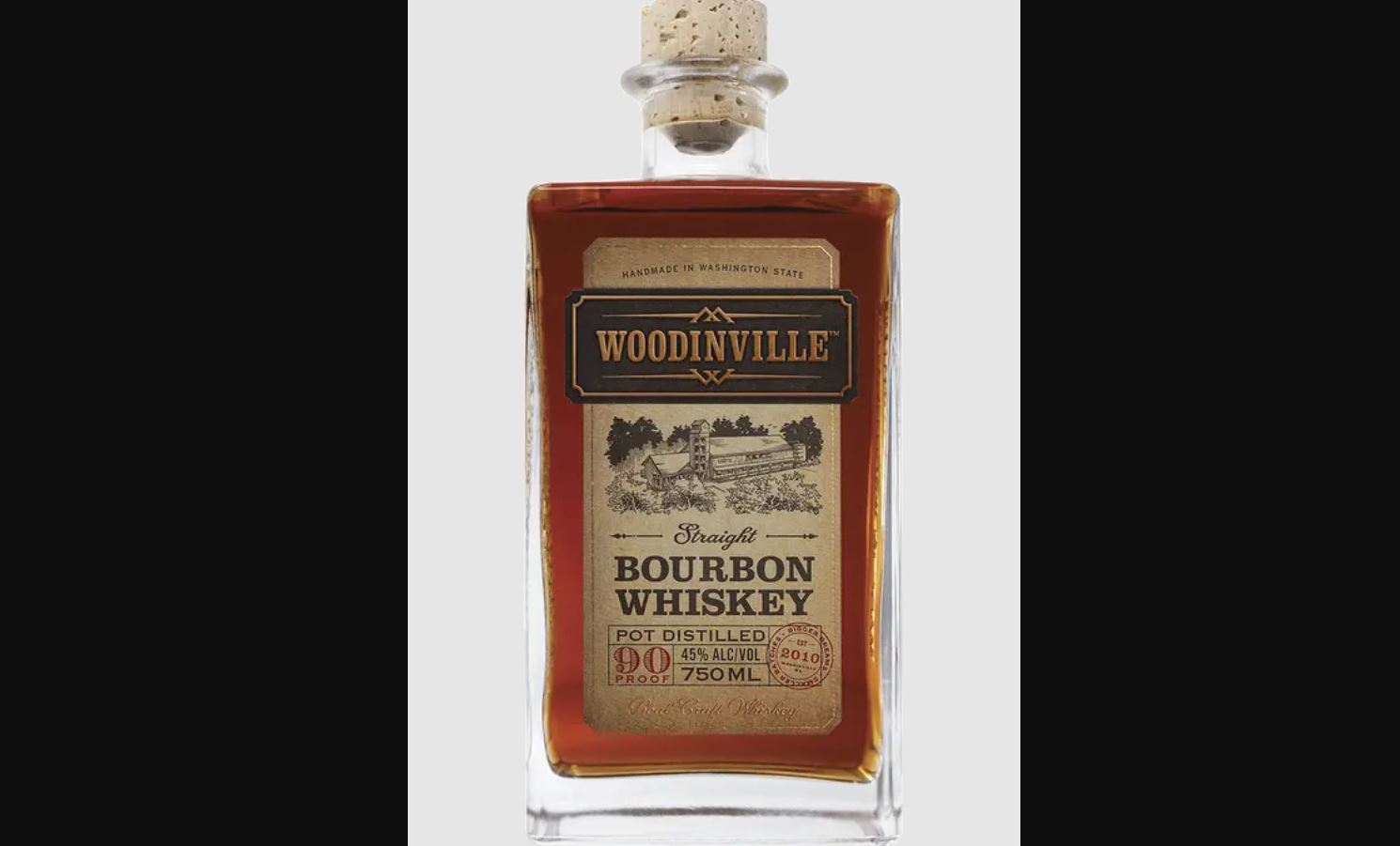 Woodinville Bourbon Bottle