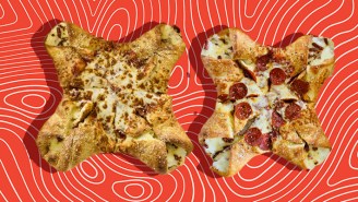 We Tried The Little Caesars Pizza-Calzone Hybrid And Have Plenty To Say About It