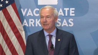 Arkansas Gov. Asa Hutchinson Regrets Signing A Law Banning Mask Mandates Now That His State Is Being Decimated By COVID